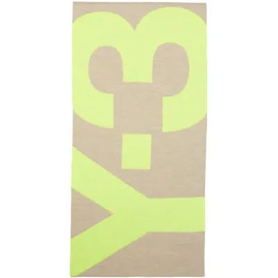 Y-3 Classic Logo Scarf In Semfroyel