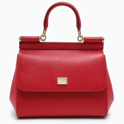 Dolce & Gabbana Red Sicily Handbag