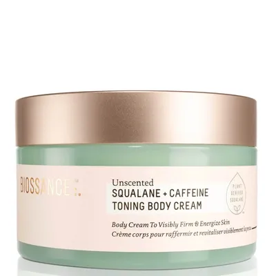 Biossance Squalane And Caffeine Toning Body Cream - Unscented 200ml