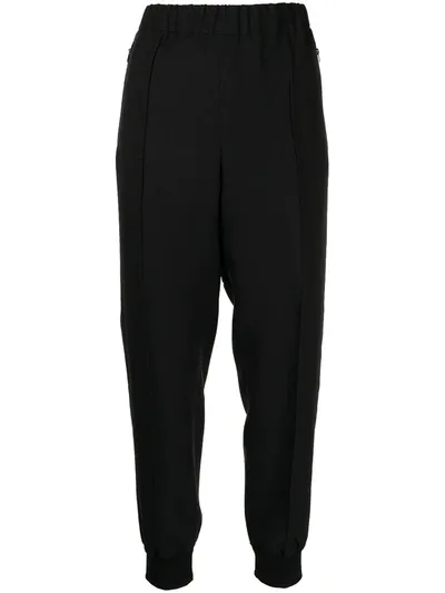 Philosophy Di Lorenzo Serafini Cropped Track Pants In Black