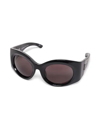 Balenciaga Eyewear Bold Black Sunglasses