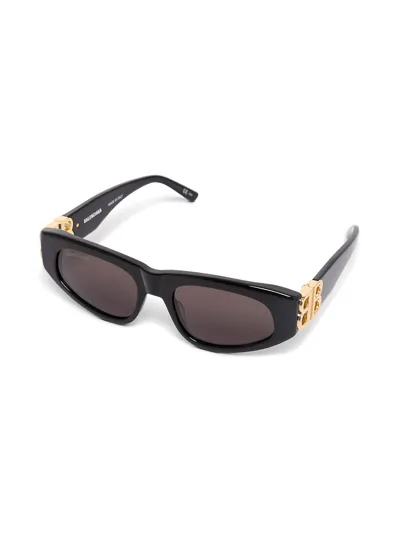 Balenciaga Dinasty Acetate Sunglasses With Logo