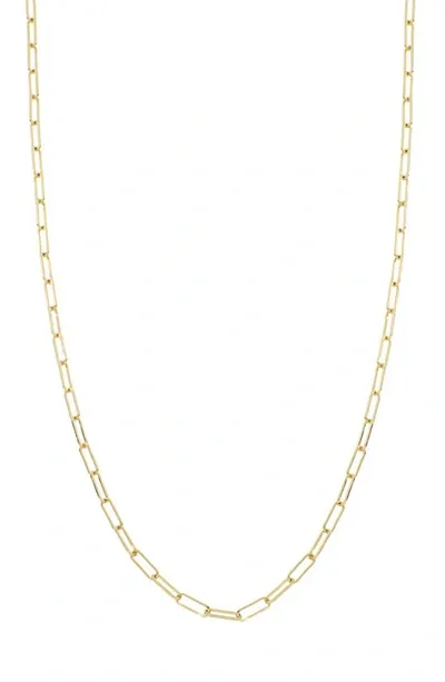 Bony Levy Ofira 14k Gold Paper Clip Chain Necklace In 14k Yellow Gold