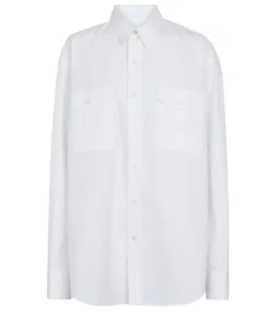 Wardrobe.nyc White Button Shirt