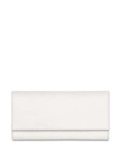 Yu Mei Sebastian Leather Wallet In White