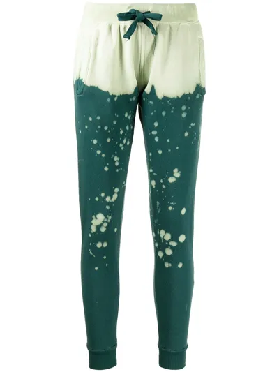 La Detresse The King Abstract-print Track Trousers In Green