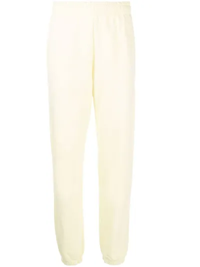 Rotate Birger Christensen Rotate Logo Printed Sunday 2 Mimi Track Pants In Yellow