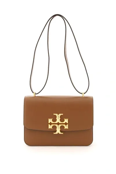 Tory Burch Eleanor Convertible Shoulder Bag In Brown