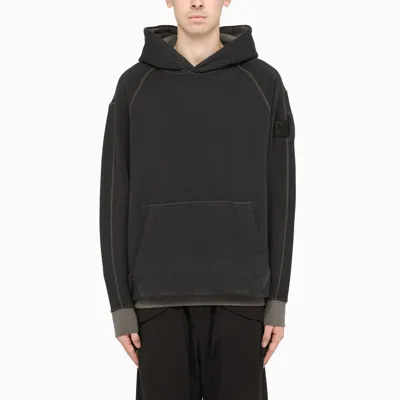 Stone Island Shadow Project Anthracite Hoodie In Grey