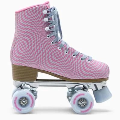 Impala Skate Silver Holographic Roller Skates In Multicolor