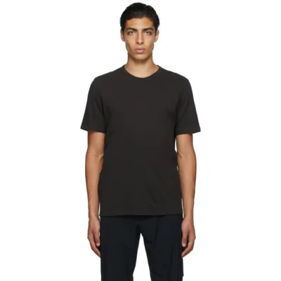 Theory Essential Crewneck Short Sleeve Tee In Black