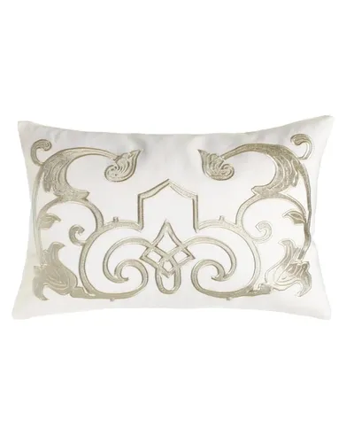 Lili Alessandra Mozart Pillow, 14" X 22" In Straw