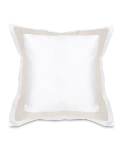 Signoria Firenze Aida European Sham In White/pearl