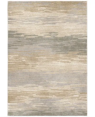 Palmetto Living Orian Riverstone Distant Meadow Bay Beige 9 'x 13' Area Rug In Bge