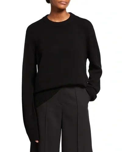 The Row Sibem Wool-cashmere Sweater In Black