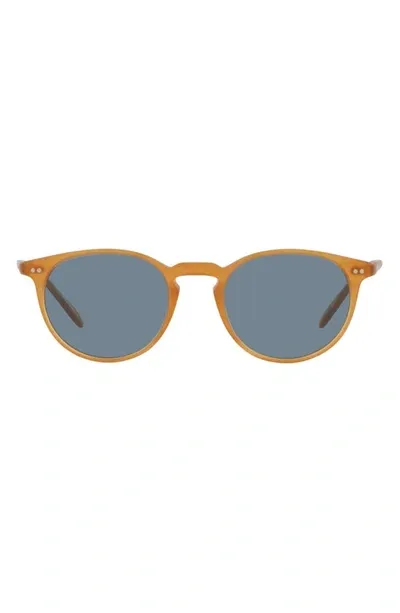 Oliver Peoples Ov5456su Semi Matte Amber Tortoise Unisex Sunglasses