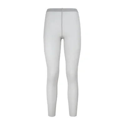 Miu Miu Elasticated Waistband Slim Fit Pants In Grey