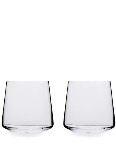 Ichendorf Milano Stand Up Red Wine Set Of Glasses In Grey