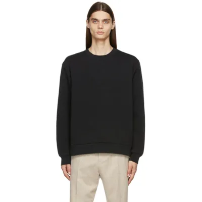 Acne Studios Black Brushed Sweatshirt