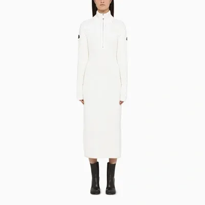 Moncler Genius White Knit Dress