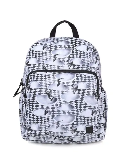 Molo Skate-print Backpack In Weiss