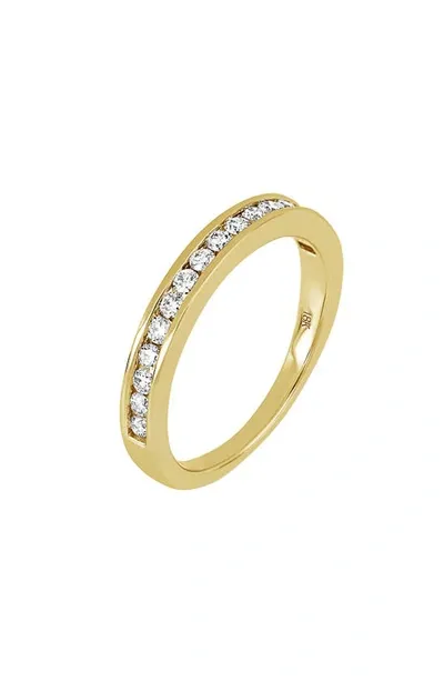 Bony Levy Varda Channel Set Diamond Stack Ring In 18k Yellow Gold