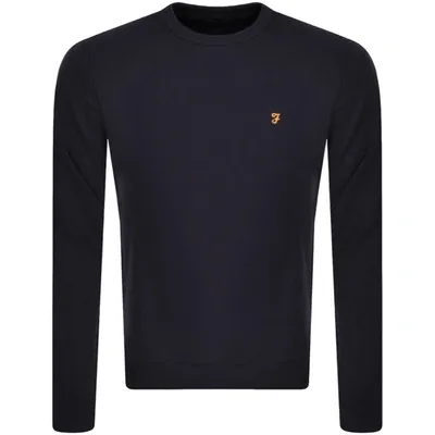 Farah Vintage Tim Sweatshirt Navy