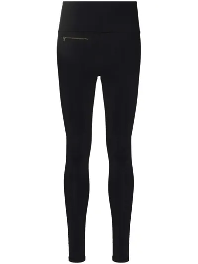 Erin Snow Peri High-waisted Base Layer Leggings In Black,blue