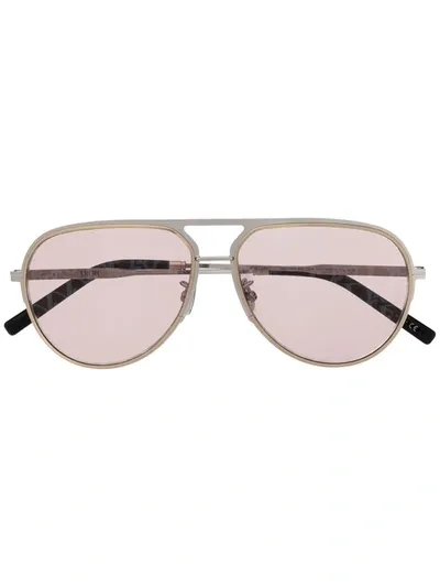 Dior Essential Aviator-frame Sunglasses In Silber