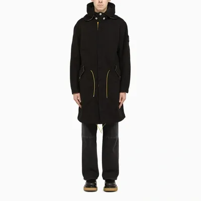 Stone Island Shadow Project Black/yellow Parka Jacket