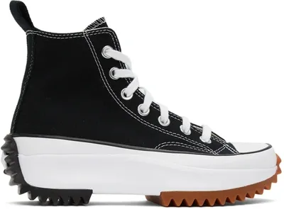 Converse Black Run Star Hike High Top Sneakers