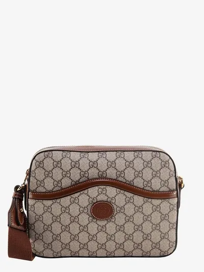 Gucci Shoulder Bag In Beige