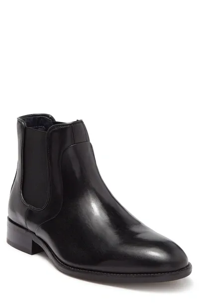 Johnston & Murphy Johnston And Murphy Stockton Chelsea Boot In Black