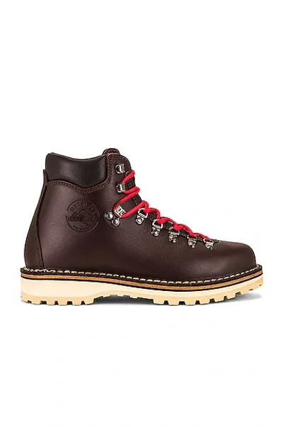 Diemme Roccia Vet Leather Hiking Boots In Black