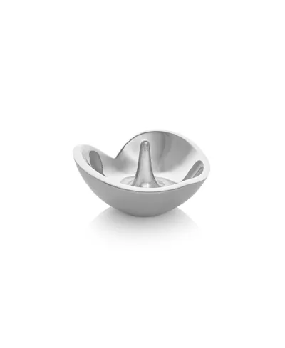 Nambe Heart Ring Holder In Silver-tone