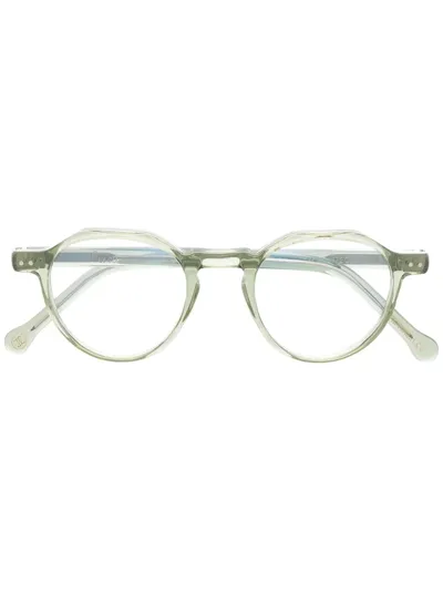 Lesca Icon Round Frame Glasses