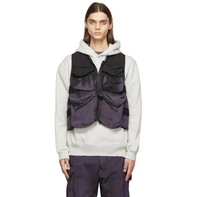 Nemen Ssense Exclusive Purple Multi-pocket Vest In 193sdp