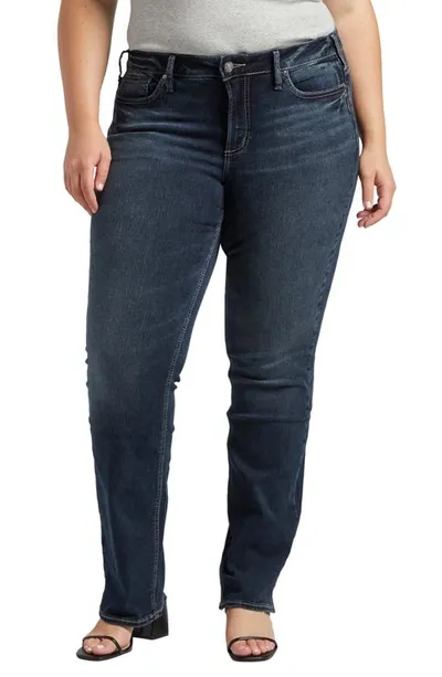 Silver Jeans Co. Suki Slim Fit Bootcut Jeans In Indigo