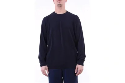 Drumohr Blue Crewneck Pullover