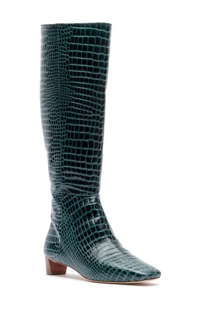 Frances Valentine Mackie Knee High Boot In Jade