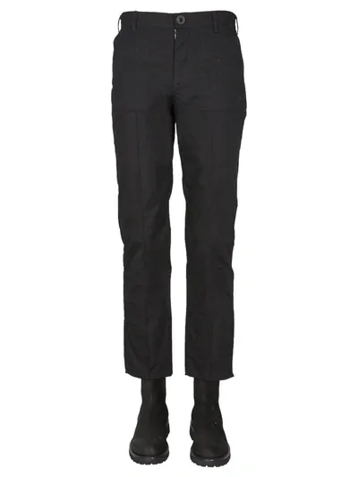 Arkair Pants With Logo Button In Black