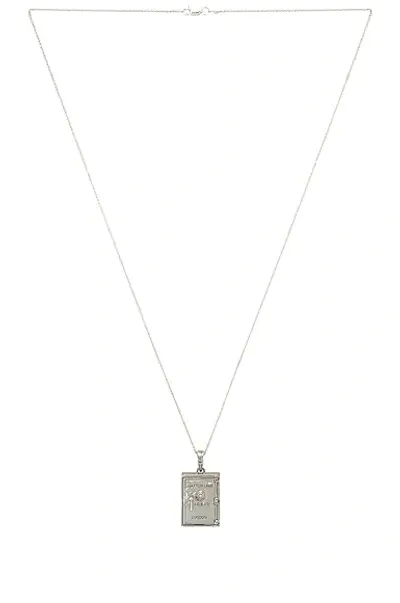 Hatton Labs Gold Bullion Safe Pendant In Gold & Silver