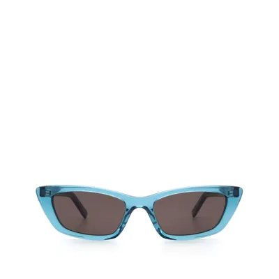 Saint Laurent Sl 277 Light Blue Female Sunglasses