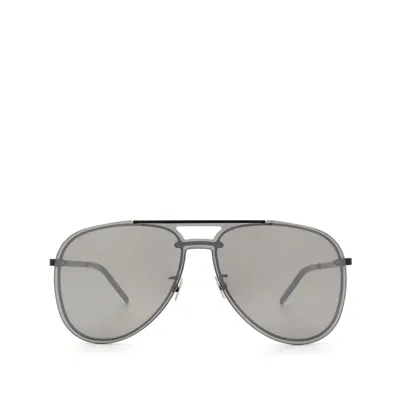 Saint Laurent Classic 11 Mask Black Unisex Sunglasses - Atterley