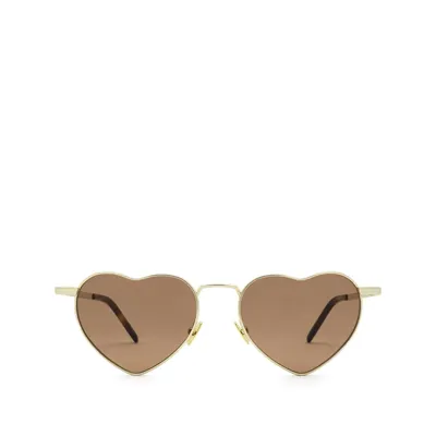 Saint Laurent Sl 301 Gold Female Sunglasses