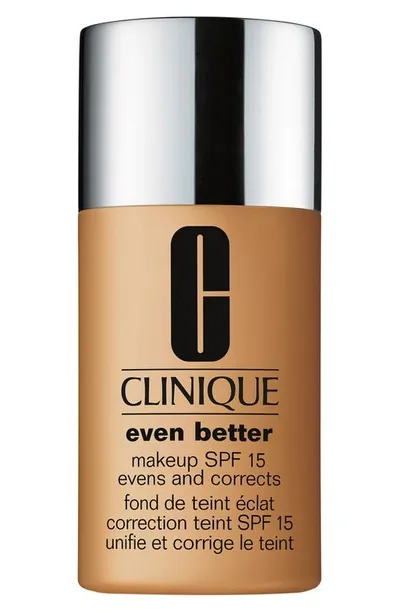 Clinique Even Better Makeup Broad Spectrum Spf 15 Foundation Wn 100 Deep Honey