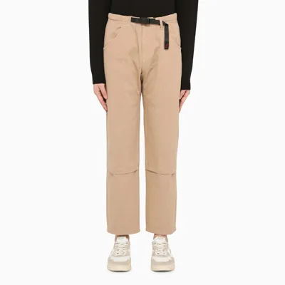 Gramicci Beige Belted Cargo Trousers