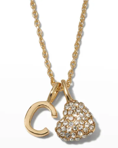 Baublebar Kerrigan Heart Initial Necklace In C