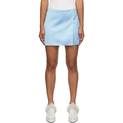 Alyx Formal Tailoring Miniskirt In Blu0004 Light Blue