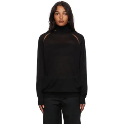 Ann Demeulemeester Vera Turtleneck In Black